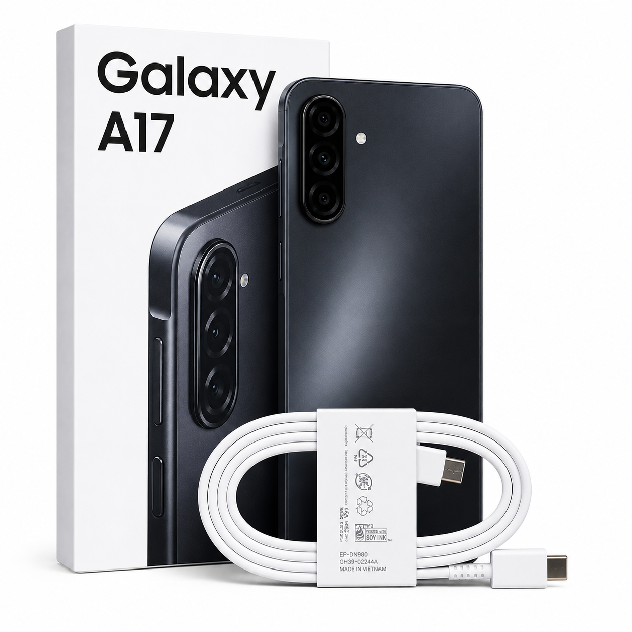 Samsung Galaxy A17 4G — Super AMOLED 6 Ans Mises à Jour | 6Go RAM 128Go | Livraison Gabon | Kadmarket